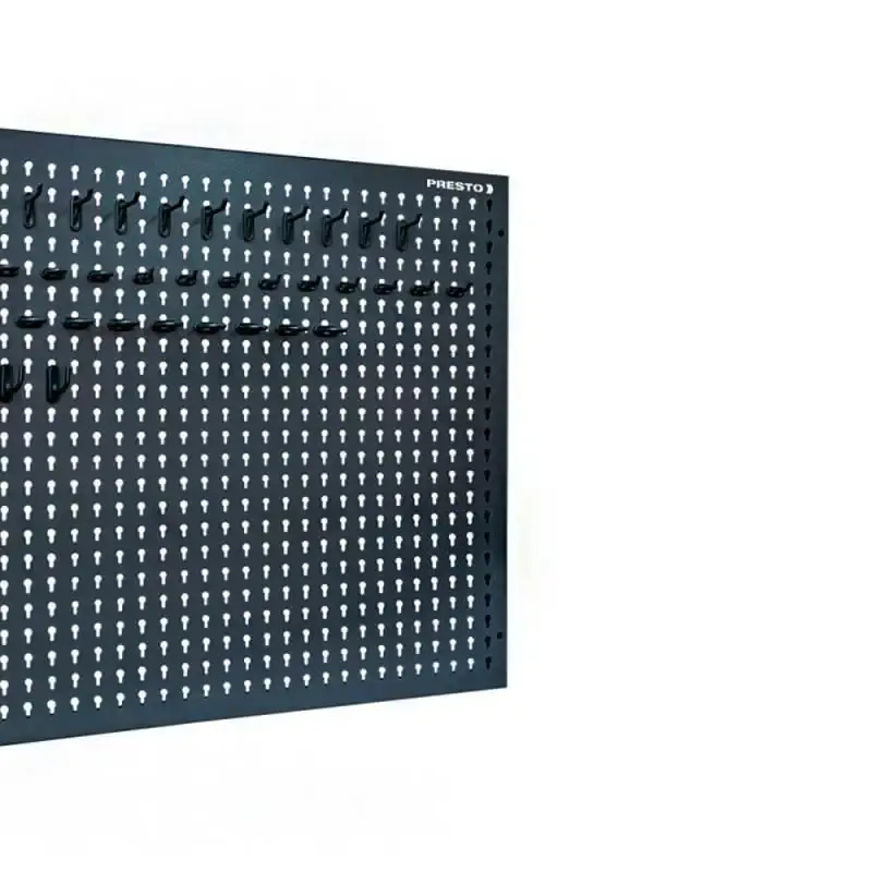 Painel Para Ferramentas em Aço 970 x 640 MM com 48 Ganchos 90414 PRESTO — fotografia 3