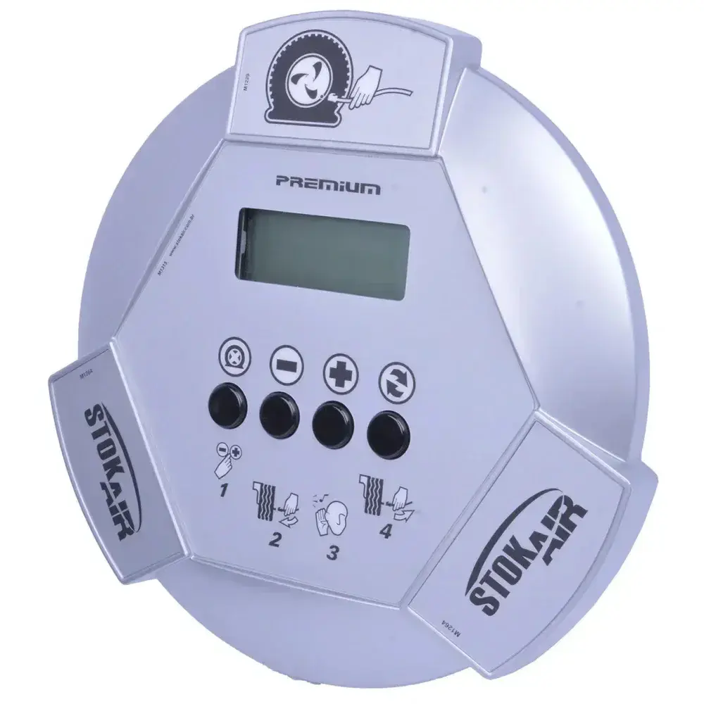 Calibrador de pneus premium 10M bivolt da stok air — fotografia 6