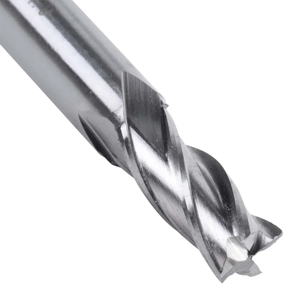 Fresa de topo reto aço rápido 11MM haste 12MM Worker — fotografia 5