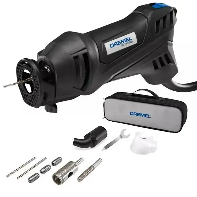 Serra de broca Dremel 9050 PRO-02 profissional 500W kit pedras e cerâmicas 220 V — fotografia de referência
