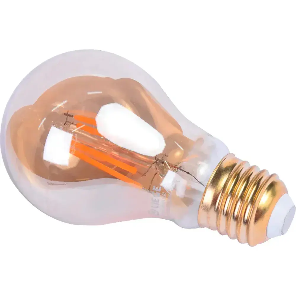 Lâmpada de led filamento vintage âmbar A60 E27 4W biv Liege — fotografia 8