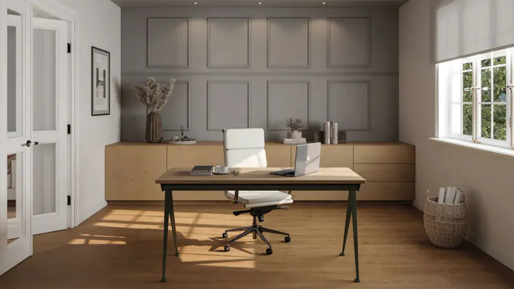 Boiserie de eva autocolante rm 61 3,8CM x 5M branco meu rodapé — fotografia 3