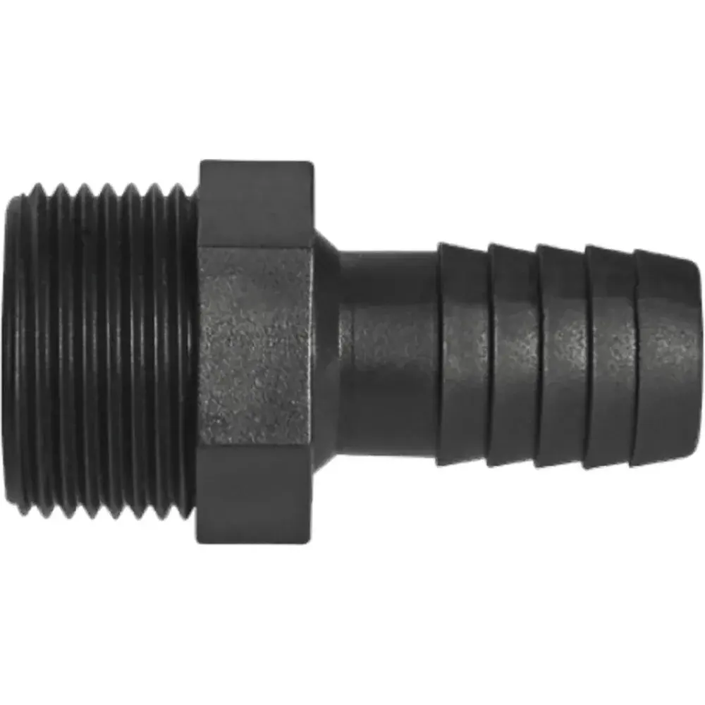 Conexão de mangueira adaptador de redução 1”/4” preto Liege — fotografia de referência