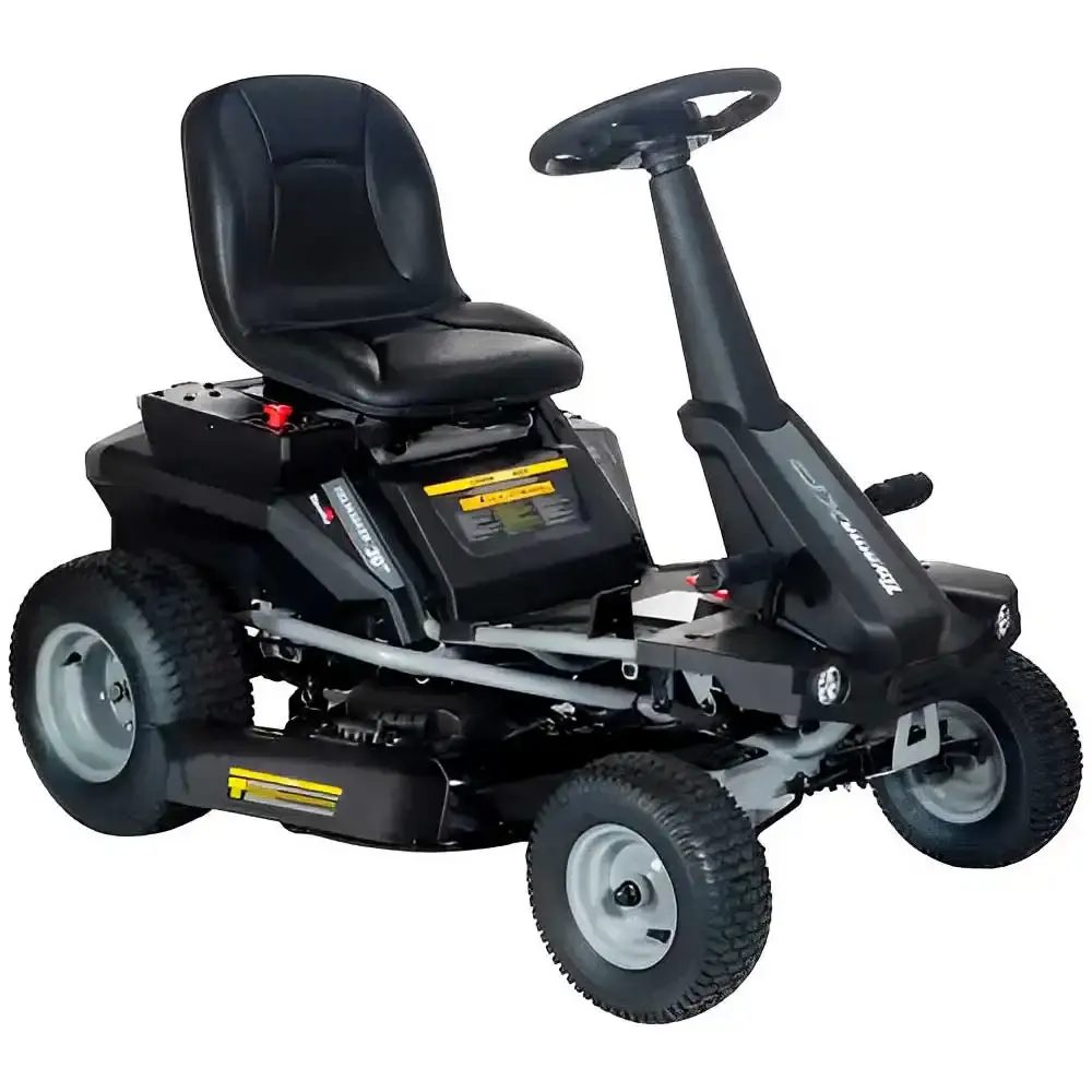 Trator cortador de grama dirigível bateria 50AH saída lateral TRLM30AEB Toyama — fotografia de referência
