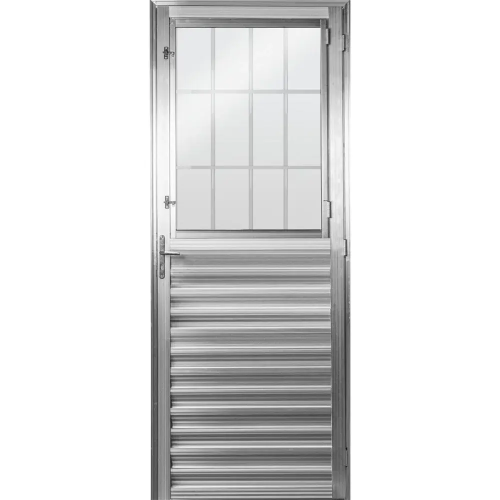 Porta postigo spp em alumínio vl direita 210X80CM Aluvid