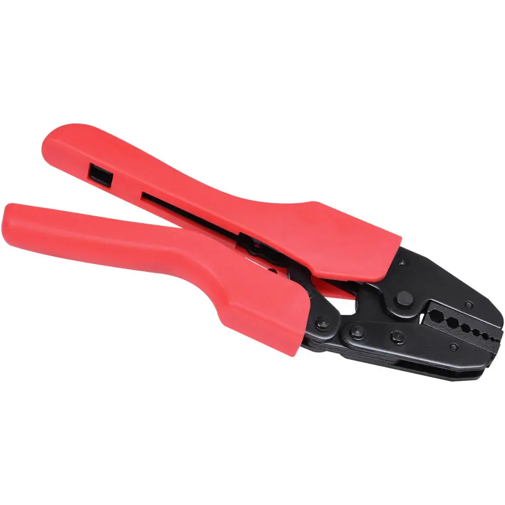 Alicate crimpador para cabos coaxiais 2,5-33,5MM² Worker — fotografia 3