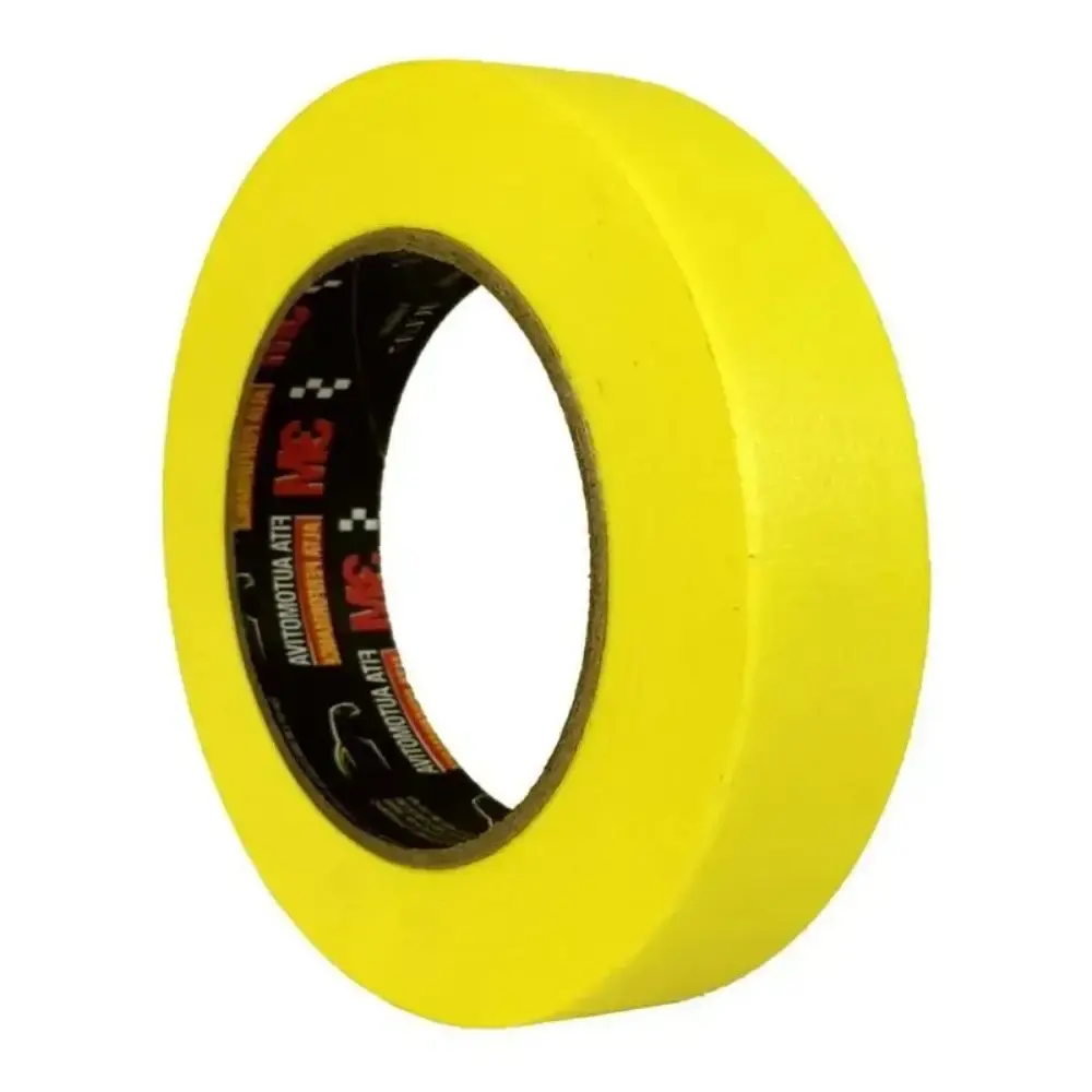 Fita Crepe 24 MM x 40 M Automotiva Alta Performance 3M — fotografia de referência