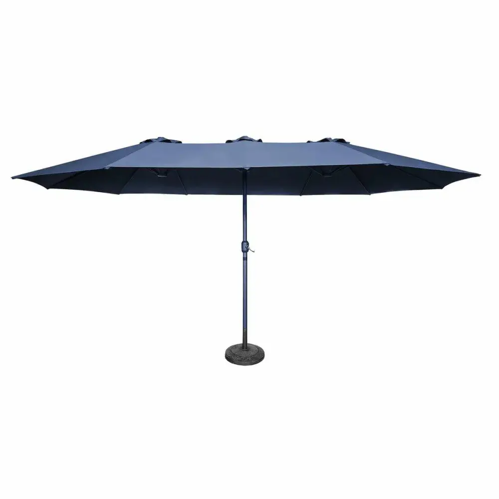 Ombrelone modelo retangular duplo 4,5M azul da Kala — fotografia de referência