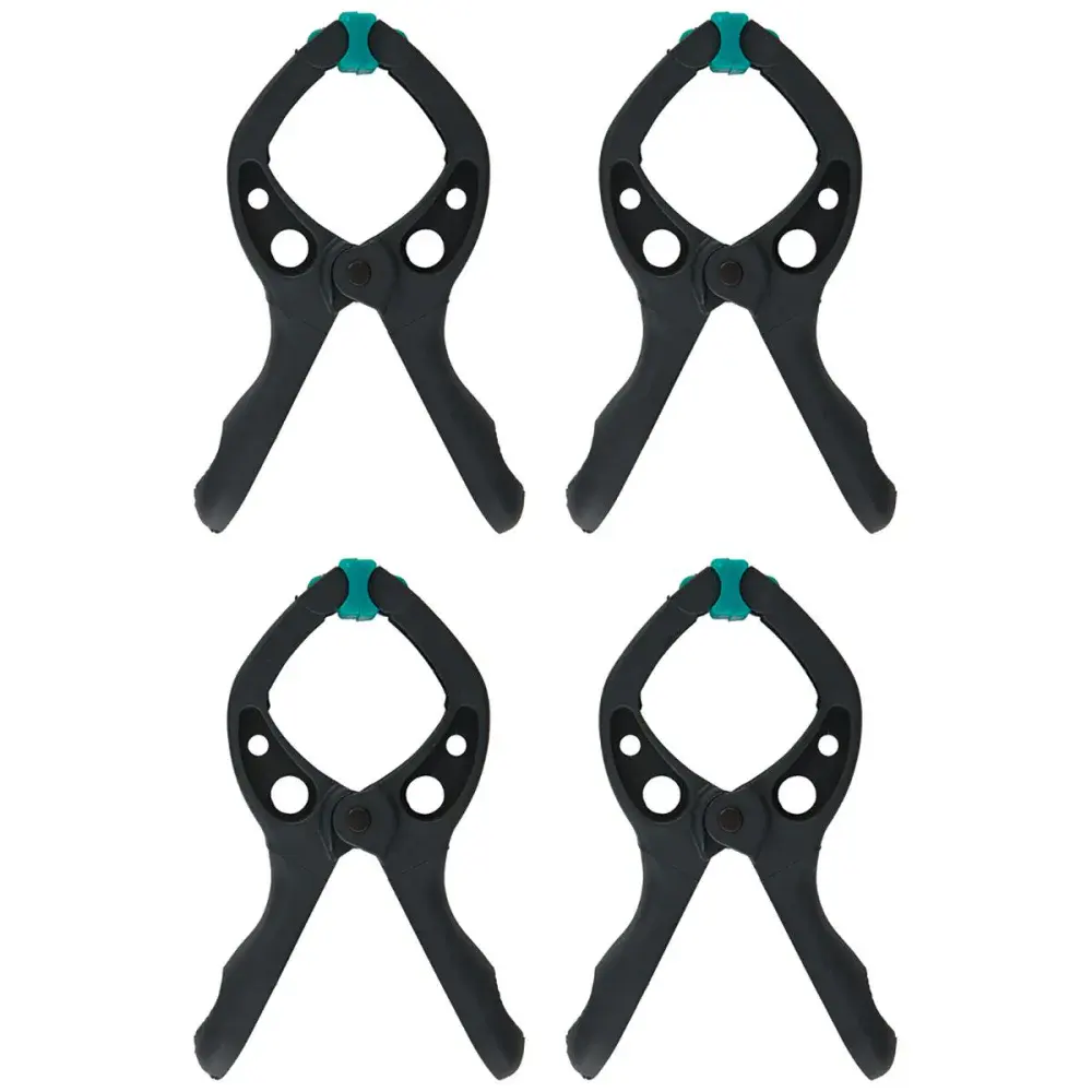Jogo com 4 grampos tipo sargento microfix 30 mm - 343200 - wolfcraft Irwin