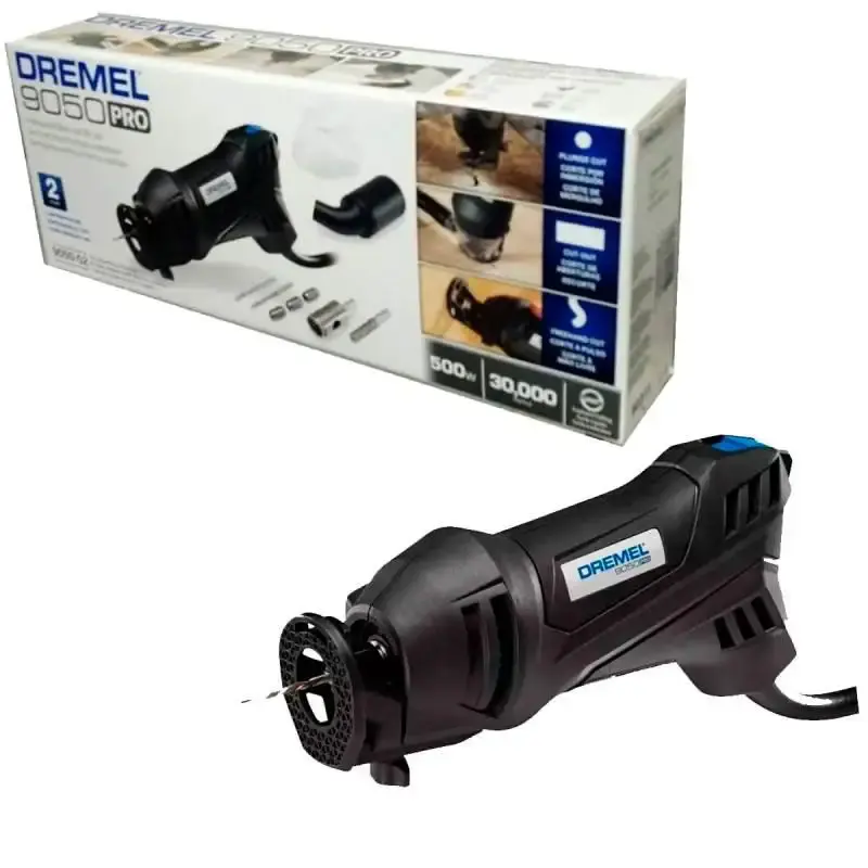 Serra de broca Dremel 9050 PRO-02 profissional 500W kit pedras e cerâmicas 220 V — fotografia 5
