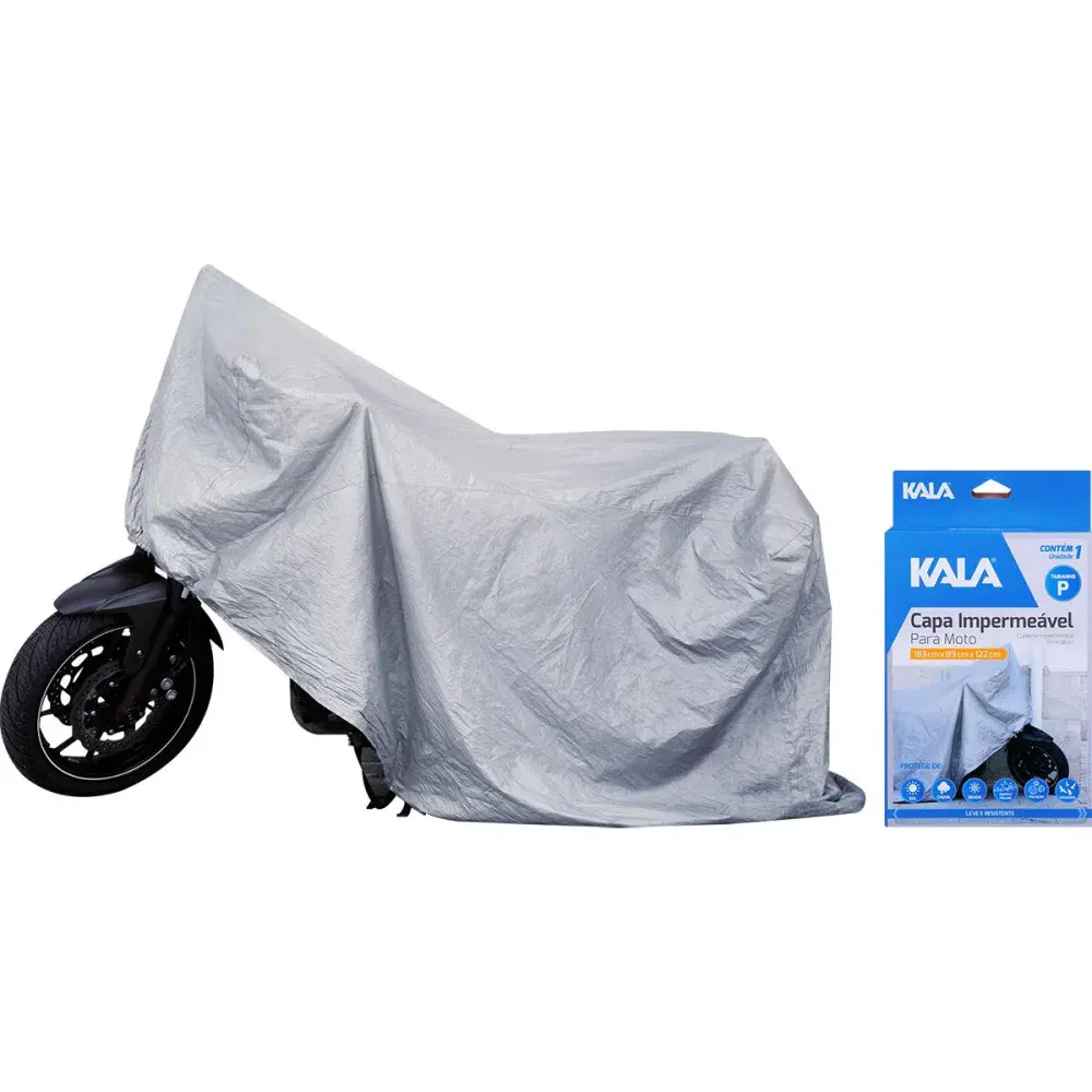 Capa de proteção impermeável para moto tamanho p 1,7M Kala