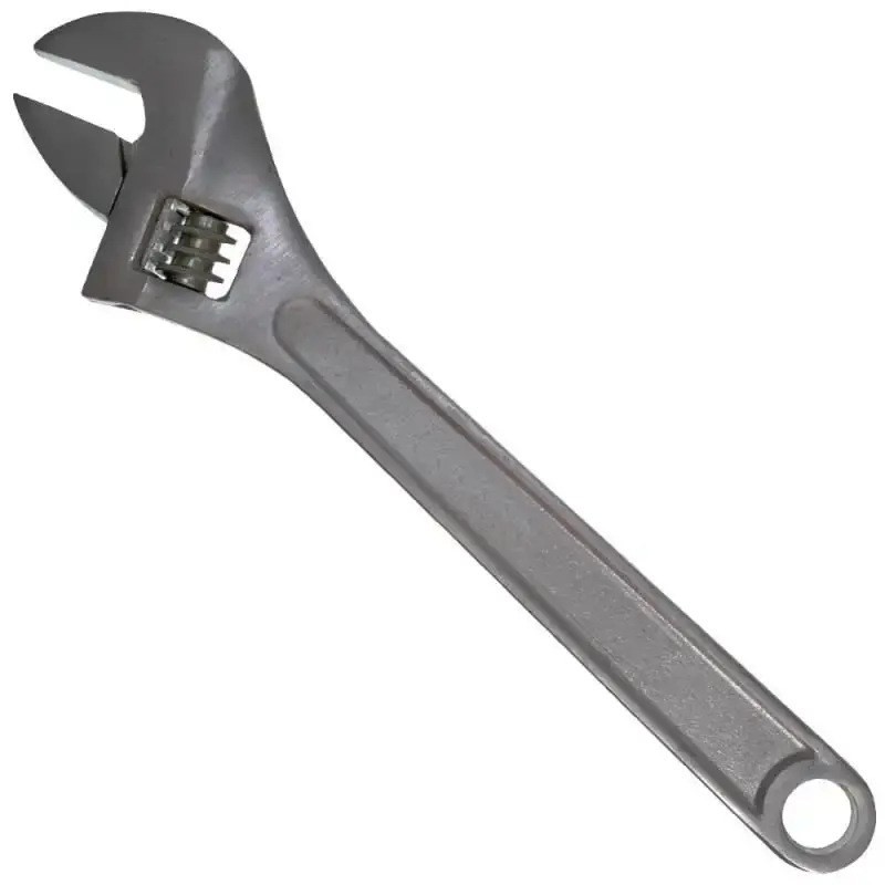 Chave inglesa ajustável 15 POL 375 MM aço cromada Sparta — fotografia de referência