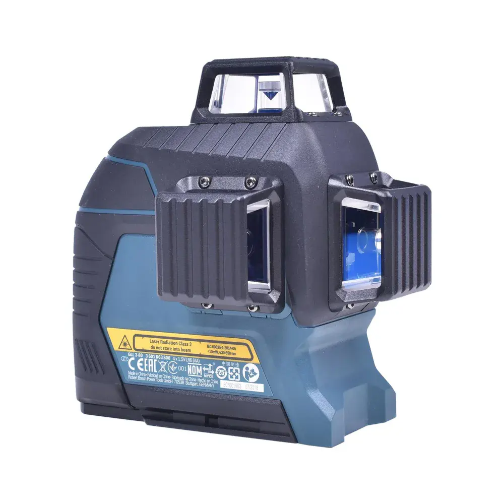 Nível a laser linhas cruzadas 30 metros GLL3-80 da Bosch — fotografia 4