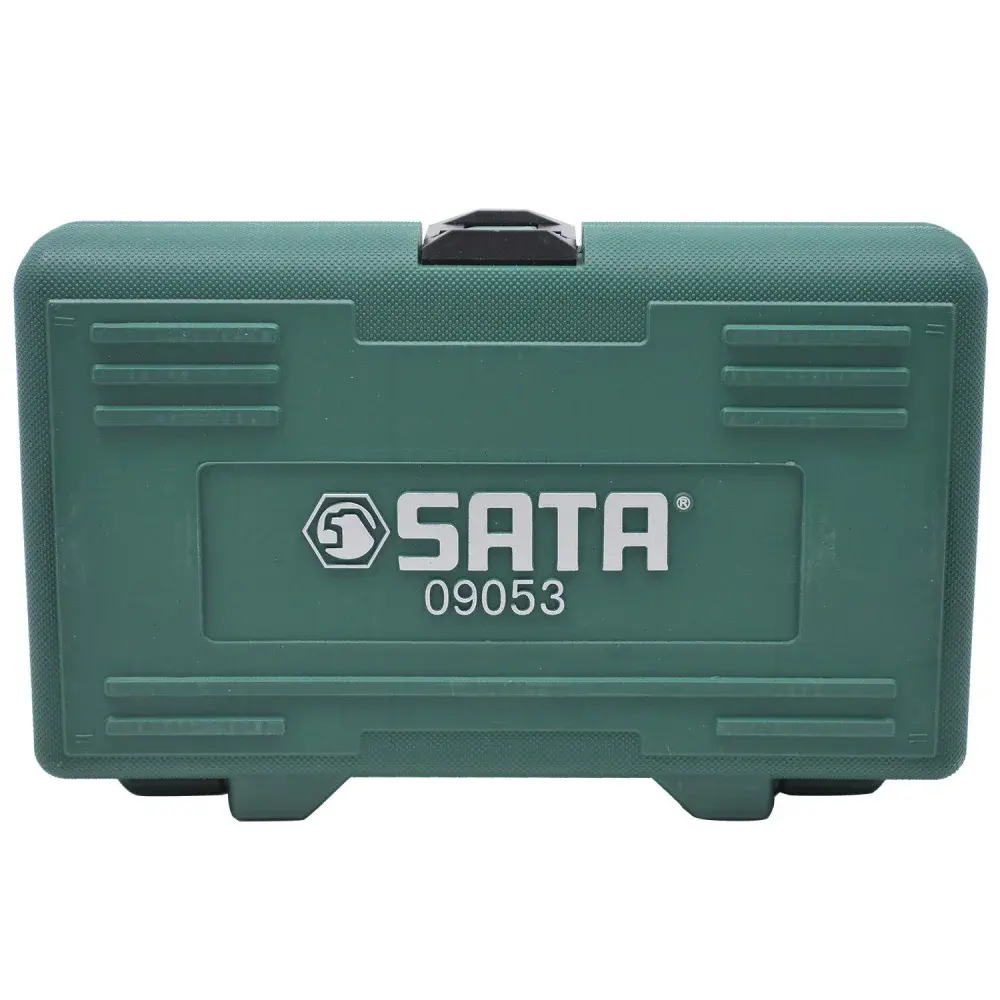 Jogo de soquetes com bits hexagonais 18 pçs 1/4 e 1/2” Sata — fotografia 5