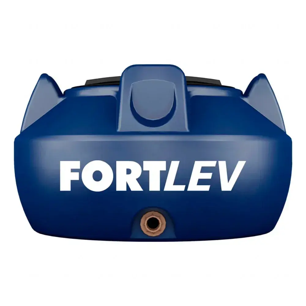 Tanque caixa d'água polietileno 1000L com tampa vedada 1/4 volta Fortlev — fotografia 5