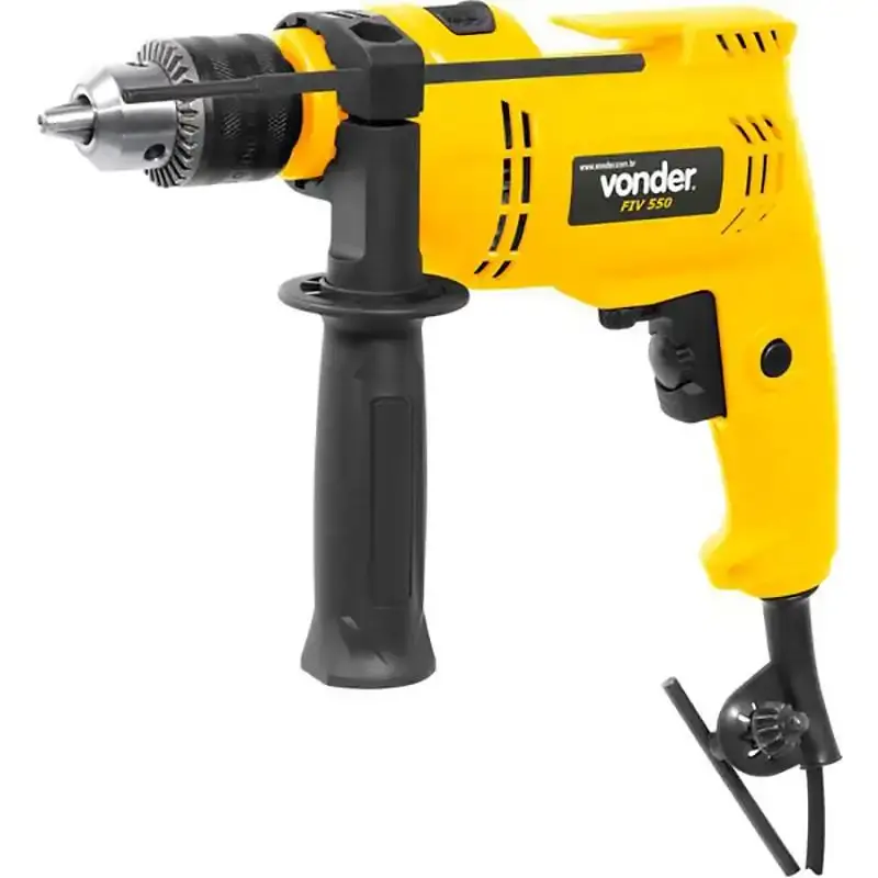 Furadeira com impacto 1/2 POL 550W FIV 550 Vonder 110 V — fotografia de referência