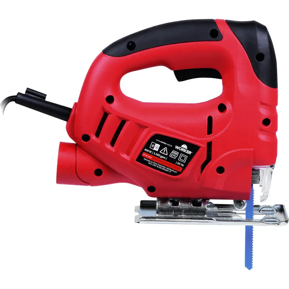 Serra tico-tico elétrica tipo u e t 400W 127V Worker — fotografia 4
