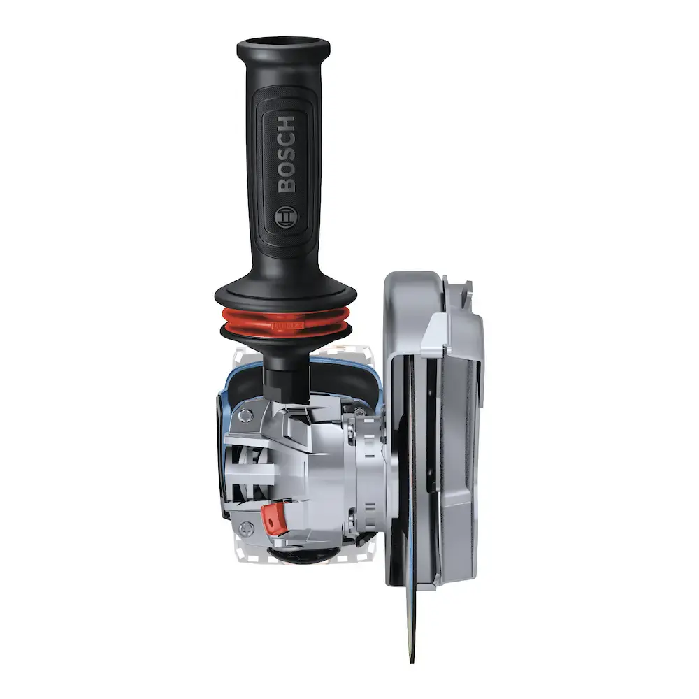 Esmerilhadeira 7 pol GWS 18V-180 PC brushless biturbo sem bateria Bosch — fotografia 5