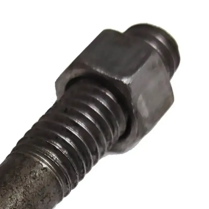 Parafuso francês 7/16 x 2.1/2 POL aço carbono com porca kit com 50 unidades Belenus — fotografia 4