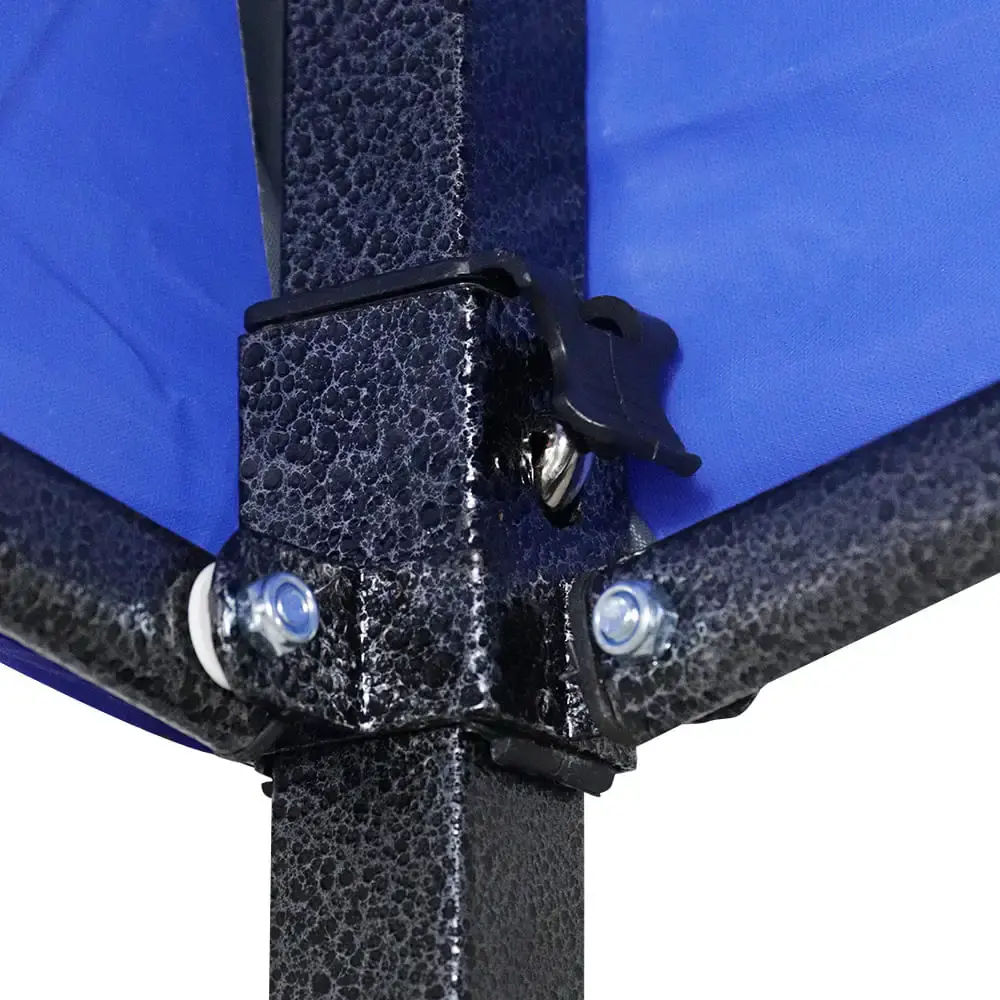 Tenda Gazebo Dobrável 3 x 3 Metros Oxford BEL Azul Belfix — fotografia 9