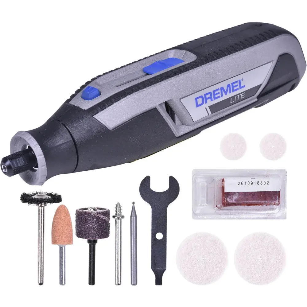 Microrretífica a bateria 4V max lite 7760-N/10 Dremel bivolt — fotografia de referência