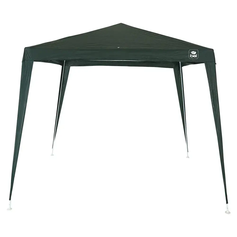 Tenda Gazebo 3 x 3 Metros Polietileno Verde BELFIX — fotografia 2