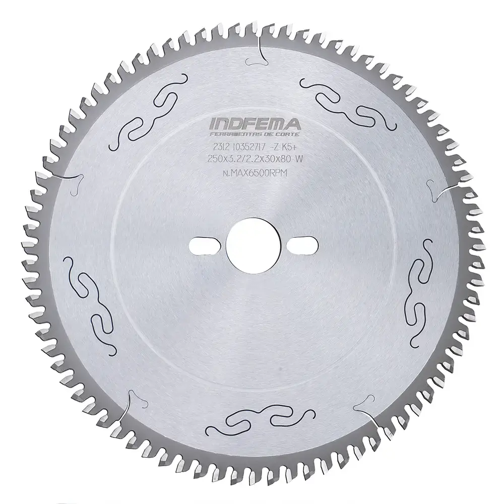 Serra circular de widea 250MM 80 dentes 812560 Indfema