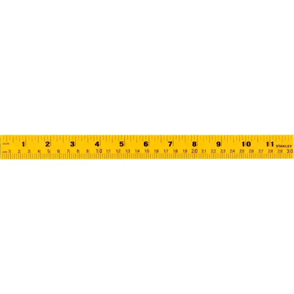 Nível de resina estrutural amarelo 3 bolhas 12”305MM Stanley — fotografia 6