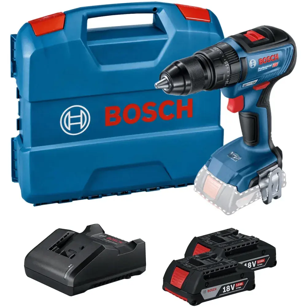 Parafusadeira furad gsb 18V-50 maleta Bosch — fotografia 11