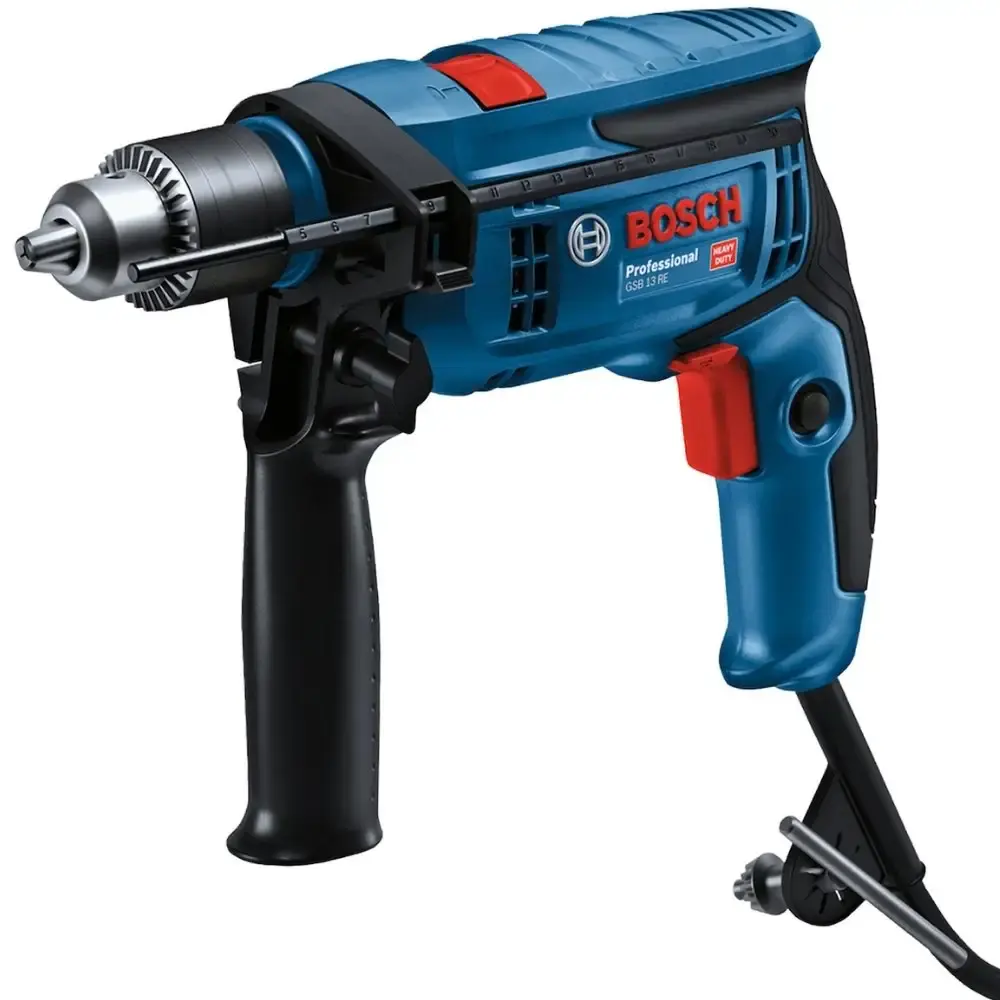 Furadeira de impacto 1/2 POL GSB 13RE com esmerilhadeira angular 850W GWS850 Bosch 110 V — fotografia 2