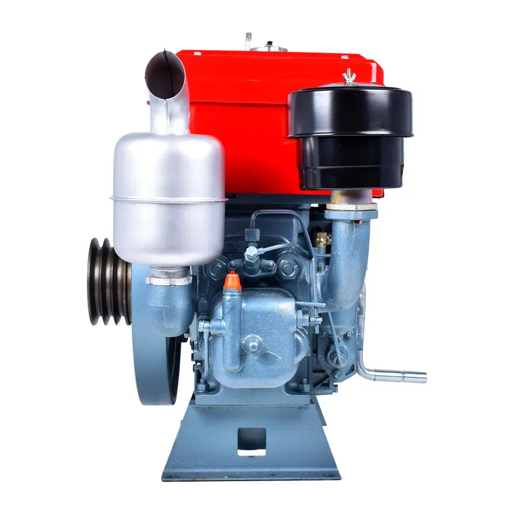 Motor a diesel refrigerado a água 16,5HP TDW18DR2 Toyama — fotografia 3