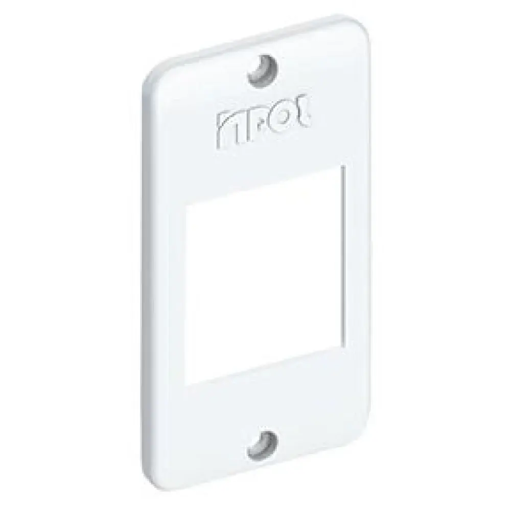 Tampa de interruptor pvc 3/4 2P branco Inpol — fotografia de referência
