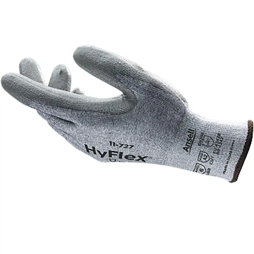 Luva de resistência a corte hyflex cinza 11-727 T9 CA36511 Ansell