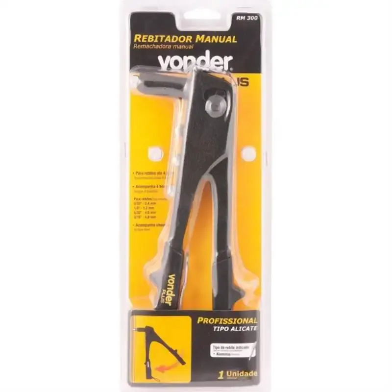 Rebitador POP manual RM 300 tipo alicate Vonder — fotografia 3