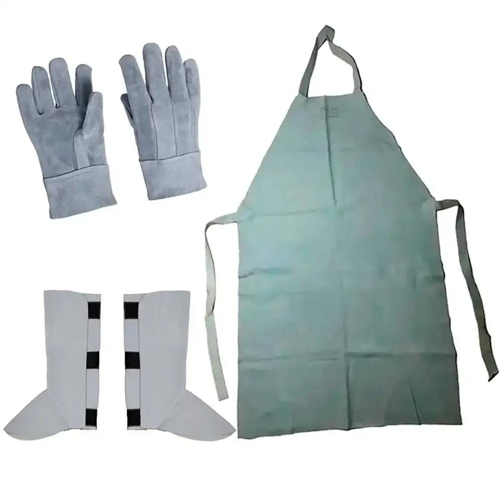 Avental PLASTCOR Luva curta 7cm e Perneira de Raspa DA MATA