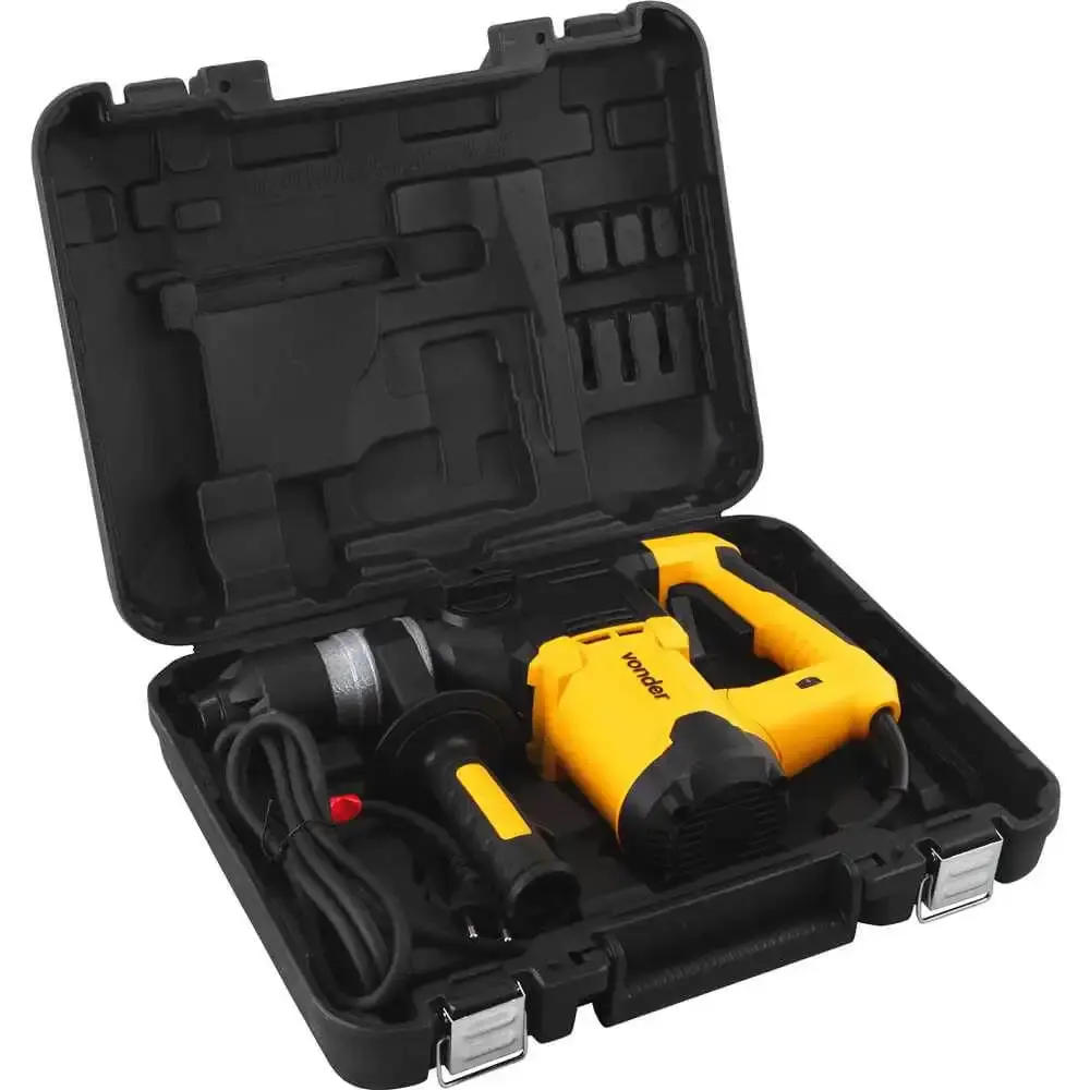 Martelete perfurador e rompedor 1500W com maleta MPV1500 Vonder 220 V — fotografia 3