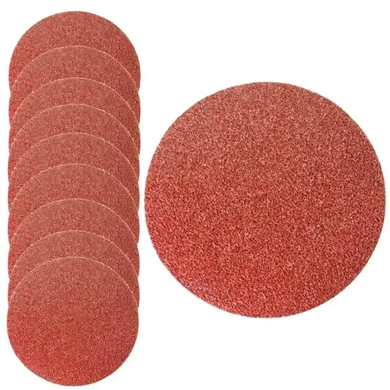 Disco de lixa com velcro 125 MM grão 100 kit com 10 peças MTX — fotografia de referência