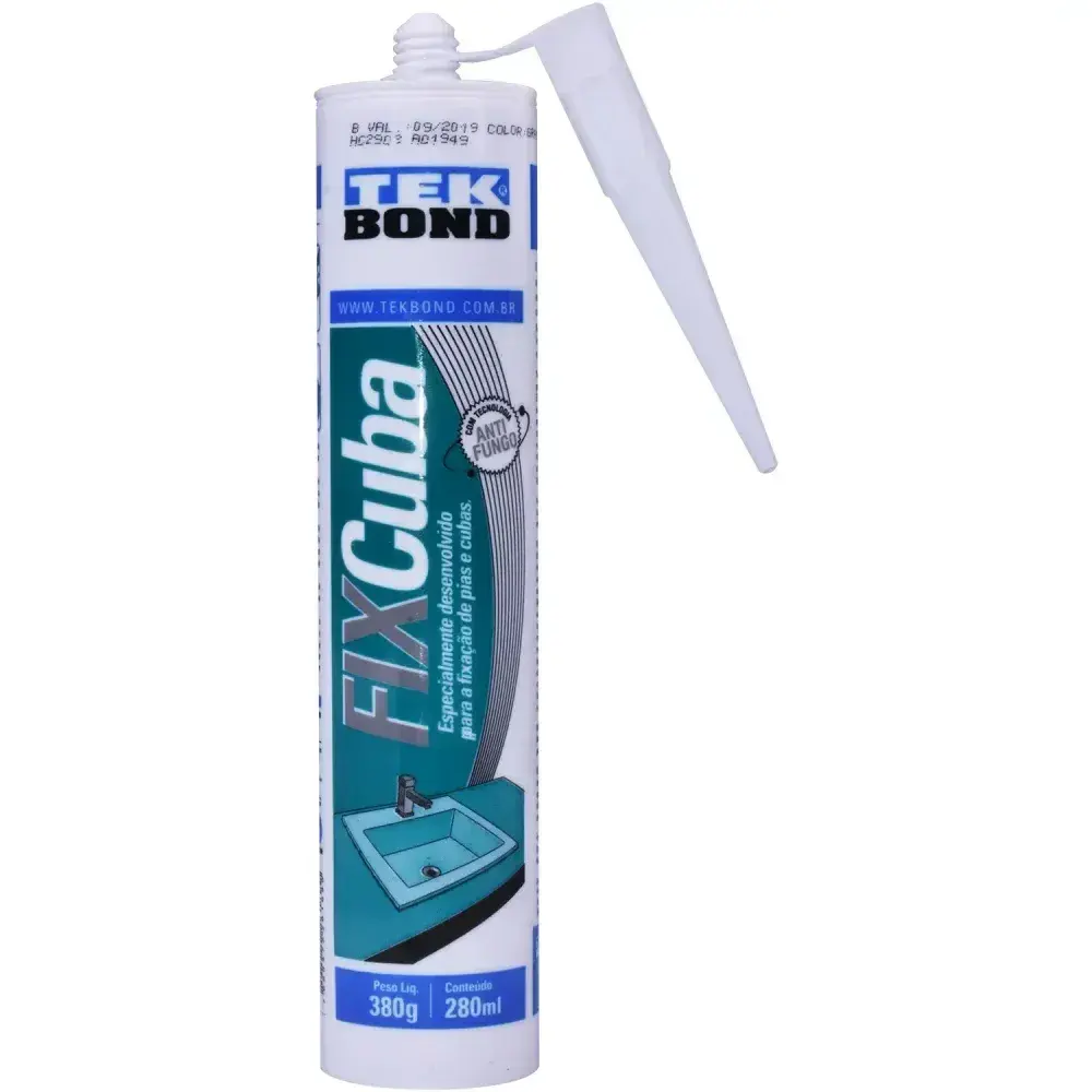 Adesivo para cuba fix 380G Tekbond — fotografia 8