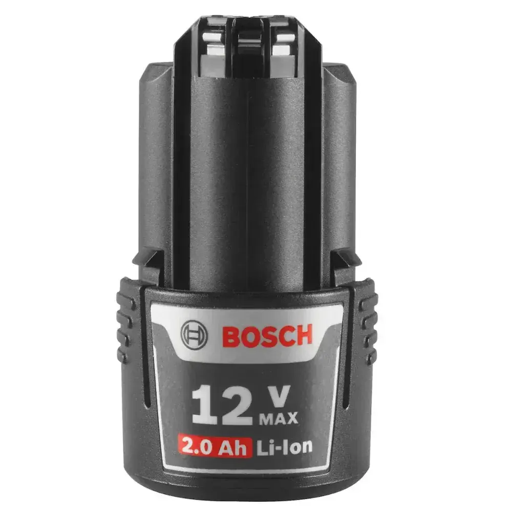 Kit carregador de bateria gal 12V-20 e 2 baterias 12V 2,0AH da Bosch — fotografia 8