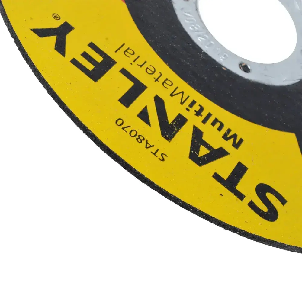 Disco de corte fino multimaterial 115MMX1,0MMX22MM Stanley — fotografia 8