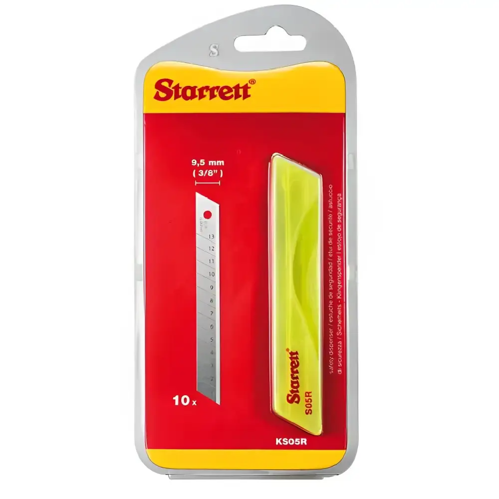Lâmina para estilete 9,5MM KS05R Starrett — fotografia de referência