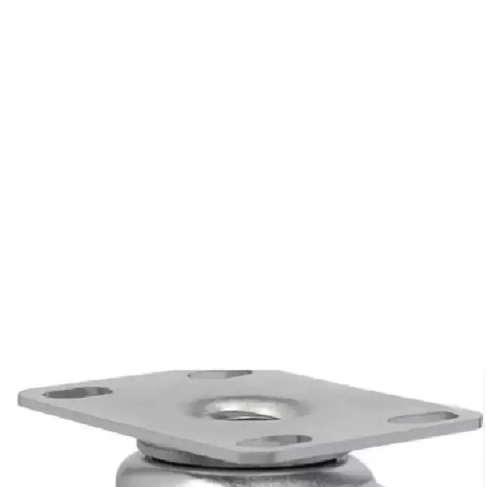Rodízio Fixo Com Placa PVC 2 POL 40 kg SCHIOPPA — fotografia 4
