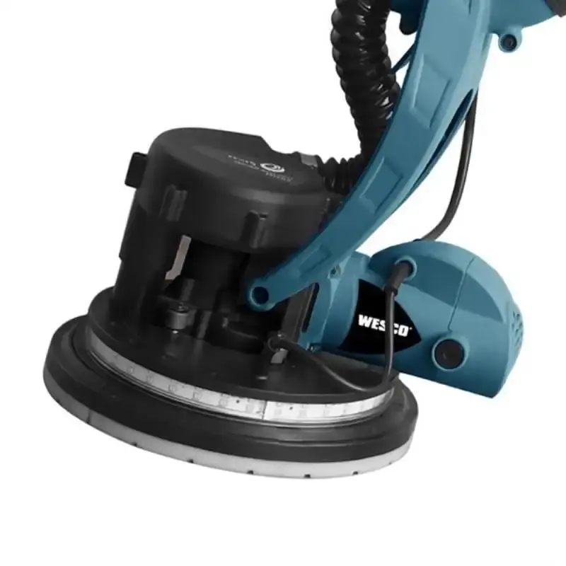 Lixadeira telescópica parede e teto 800W com LED WS4463KU Wesco 220 V — fotografia 5