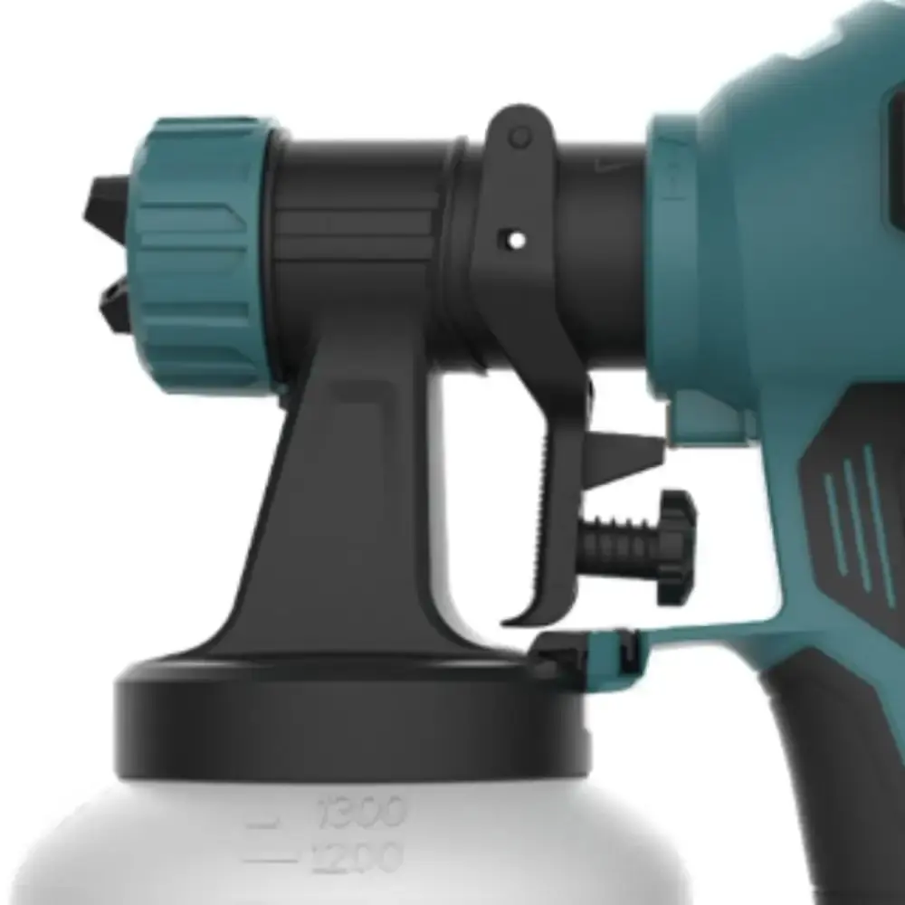 Pistola de pintura a bateria 18V WS2431.9 Wesco — fotografia 4
