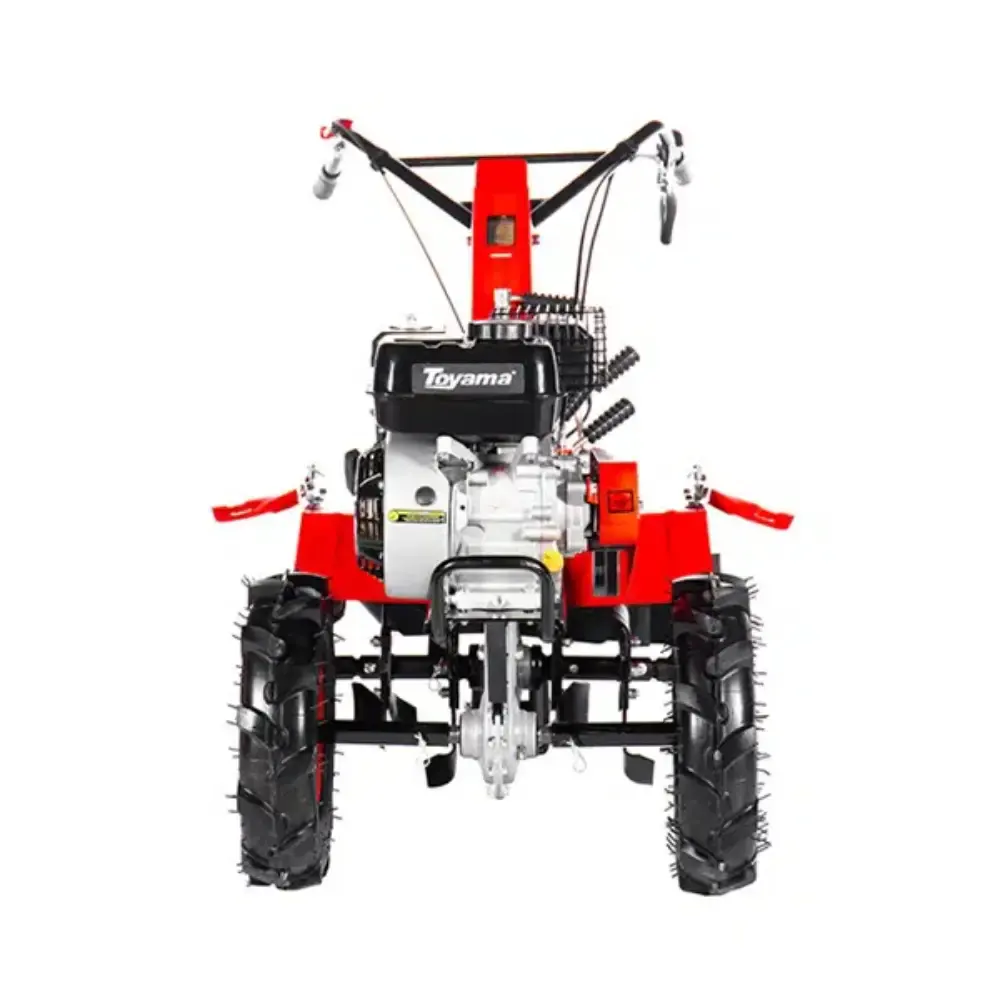 Motocultivador gasolina 7,0 HP 4T 212 CC rodas e enxadas TT65 701-001 Toyama — fotografia 4