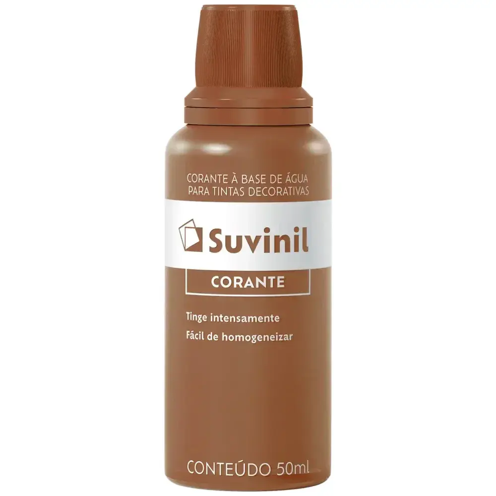 Corante líquido para tinta ocre 50ML 12 peç Suvinil — fotografia 2