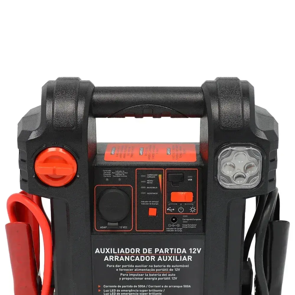 Auxiliar de partida JS500S 500A 12V bivolt blackdecker Black & Decker — fotografia 9