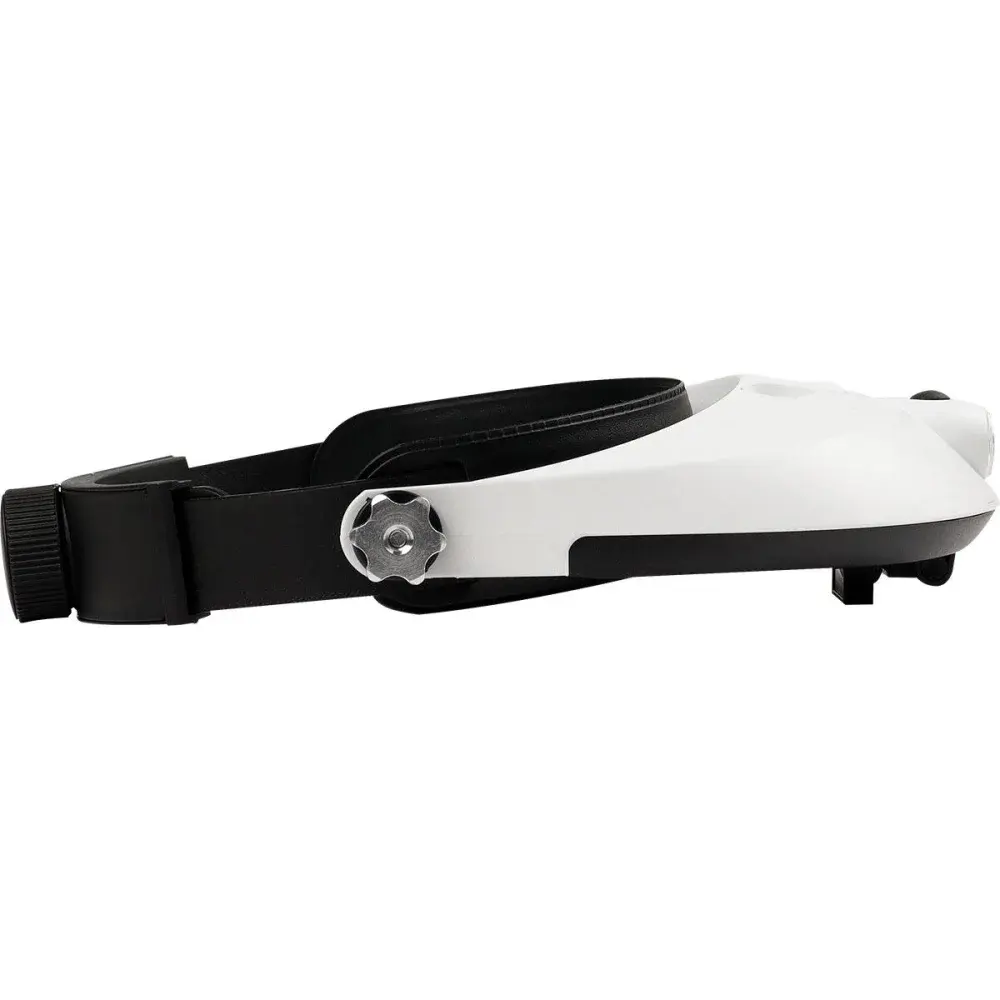 Lupa de cabeça com led profissional branco Bumafer — fotografia 4