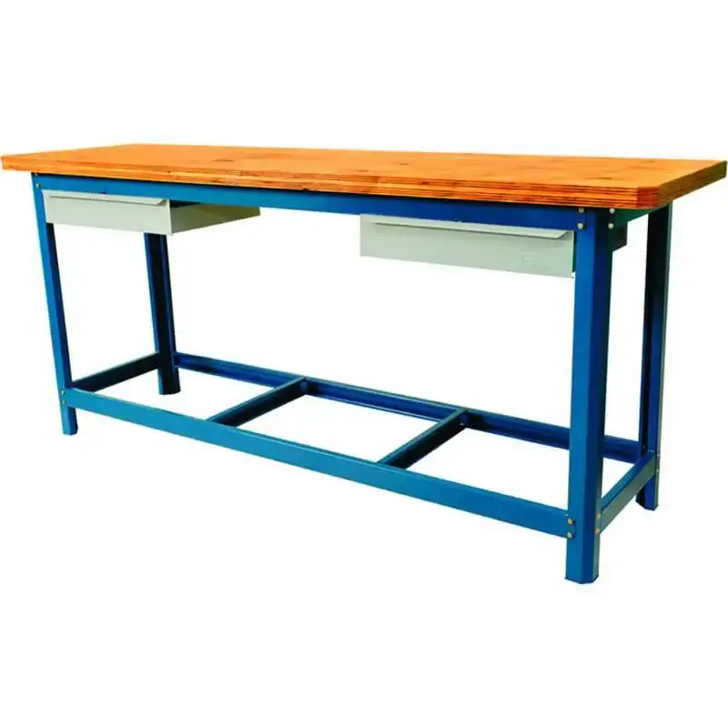 Bancada Montada com 2 Gavetas 200 x 60 x 92 CM 202CDD FERCAR — fotografia de referência