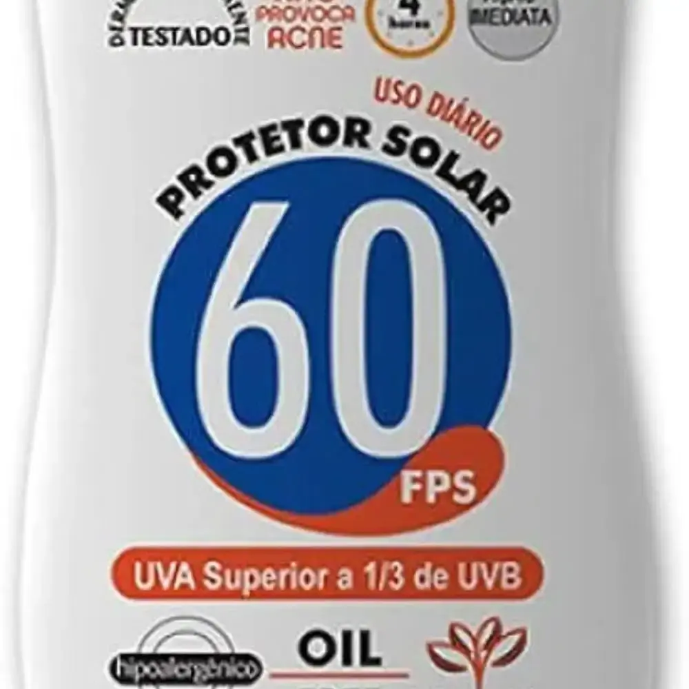 Protetor solar FPS 60 120ML bisnaga Nutriex — fotografia 3